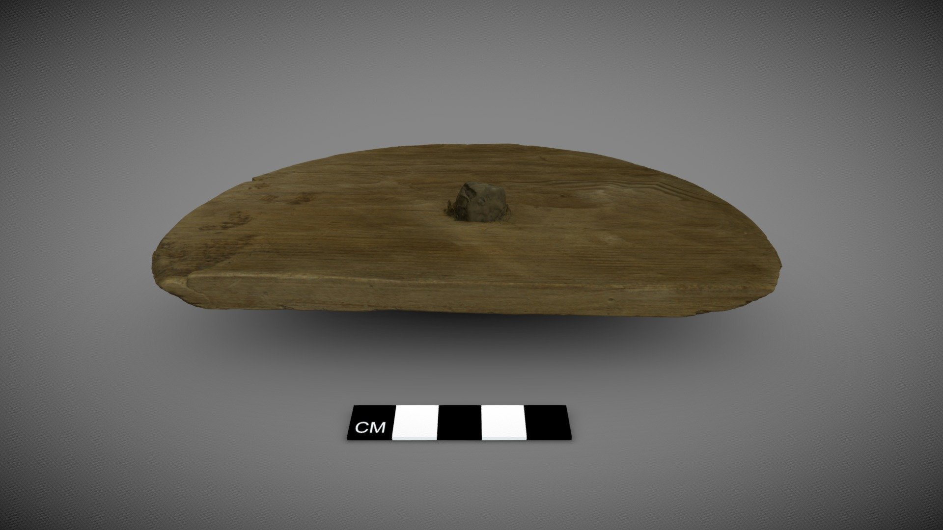 KM 95032:9168 puuastian kansi A - Wooden lid A
