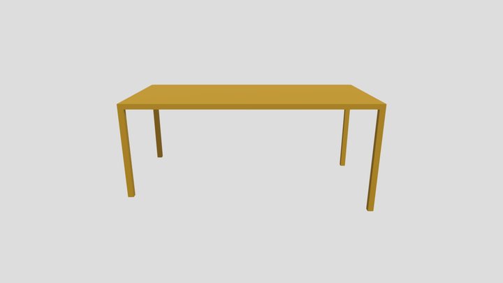 TABLE 3D Model