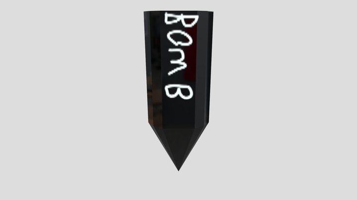 B-41 Nuclear Bomb 3D Model