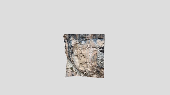 İvriz Hitit Kaya Anıtı 3D Model