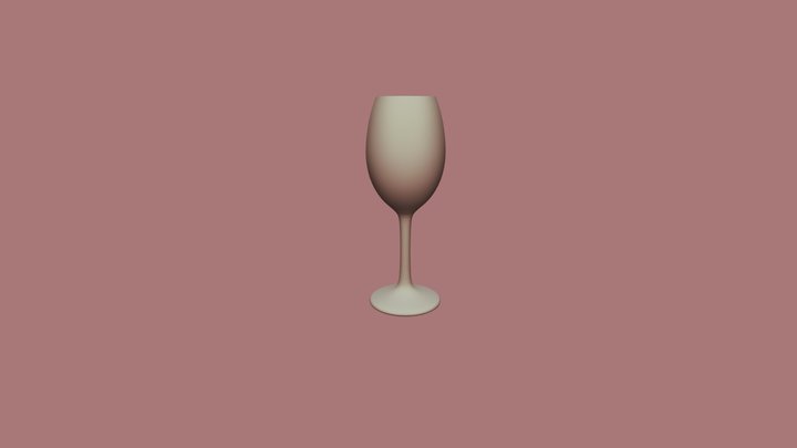 Wineglass 3D Model