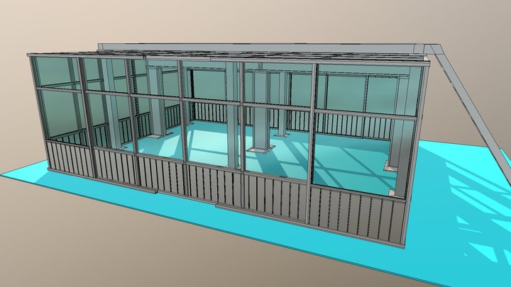 Cabina 3D Model