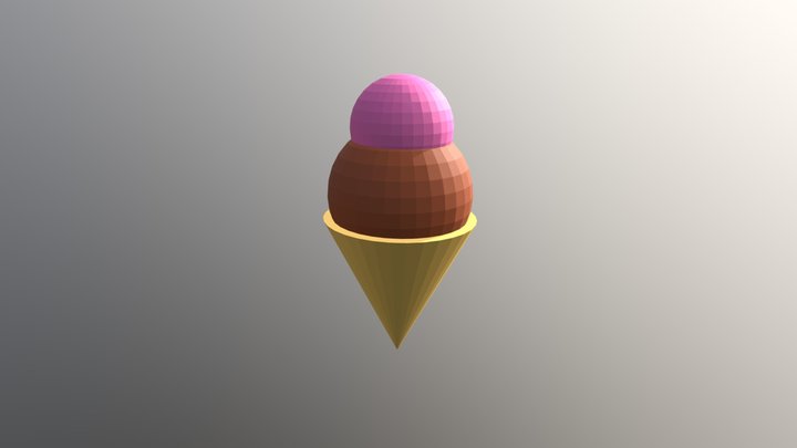 ice cream 3D Model