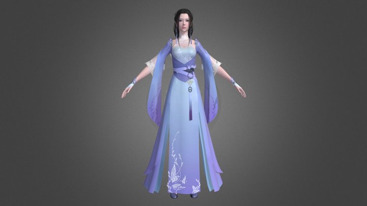 Woman- Ver5 3D Model