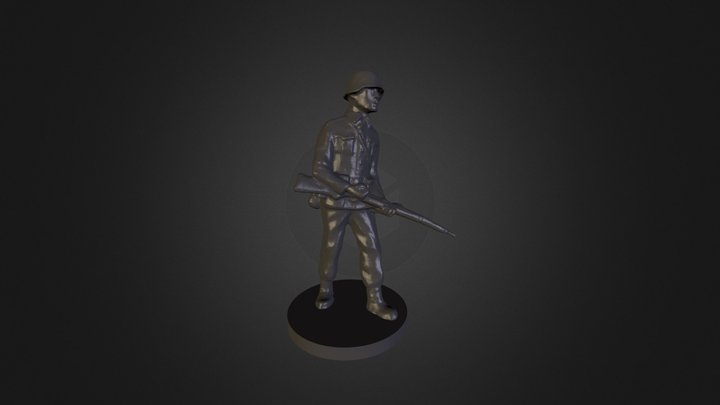 German soldier 3D Model