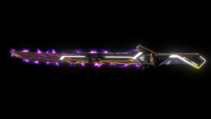 CHMAPIONS 2024 MELEE | VALORANT SKIN 3D Model