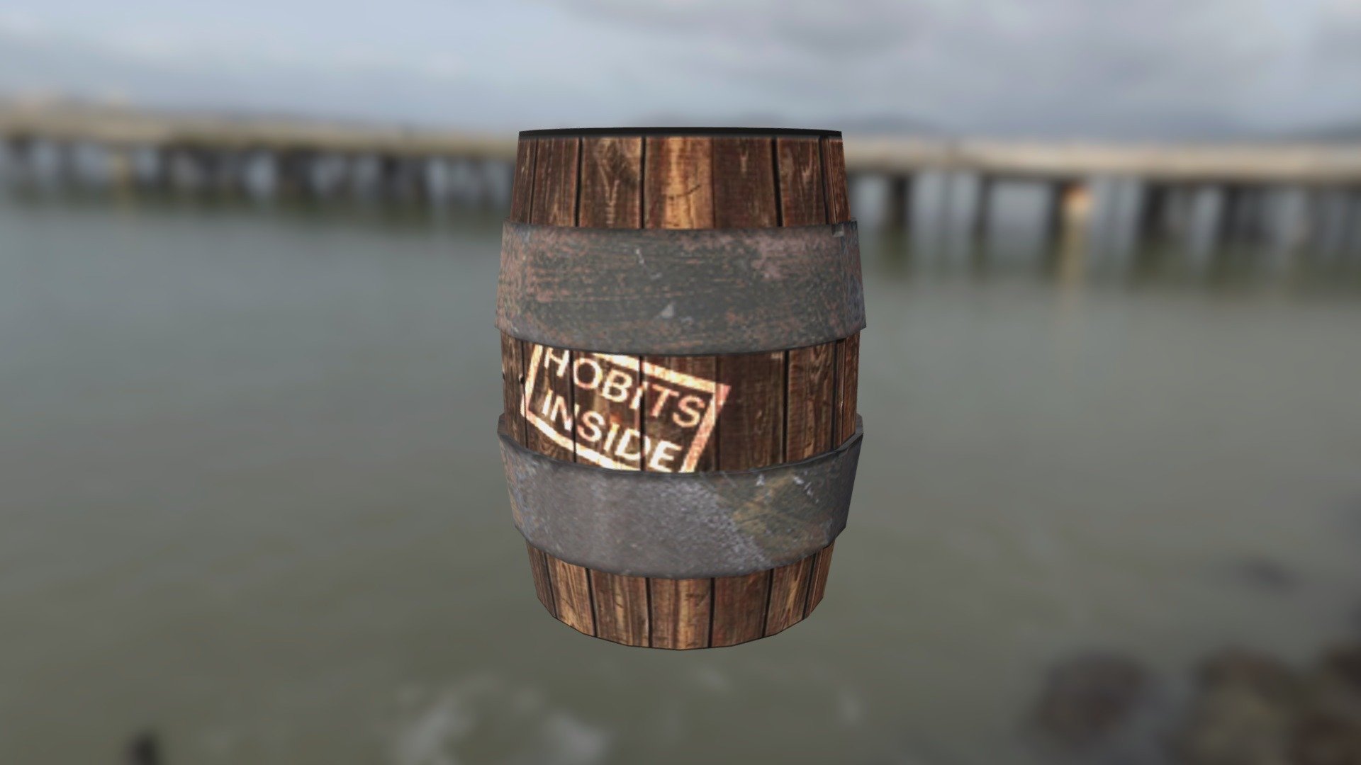 Barrel 1 - 3D model by Georgy Rakita (@riverey) [74770c4] - Sketchfab