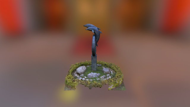 Dolphin海豚 - 空拍打造3D地標 Build 3D Landmark 3D Model