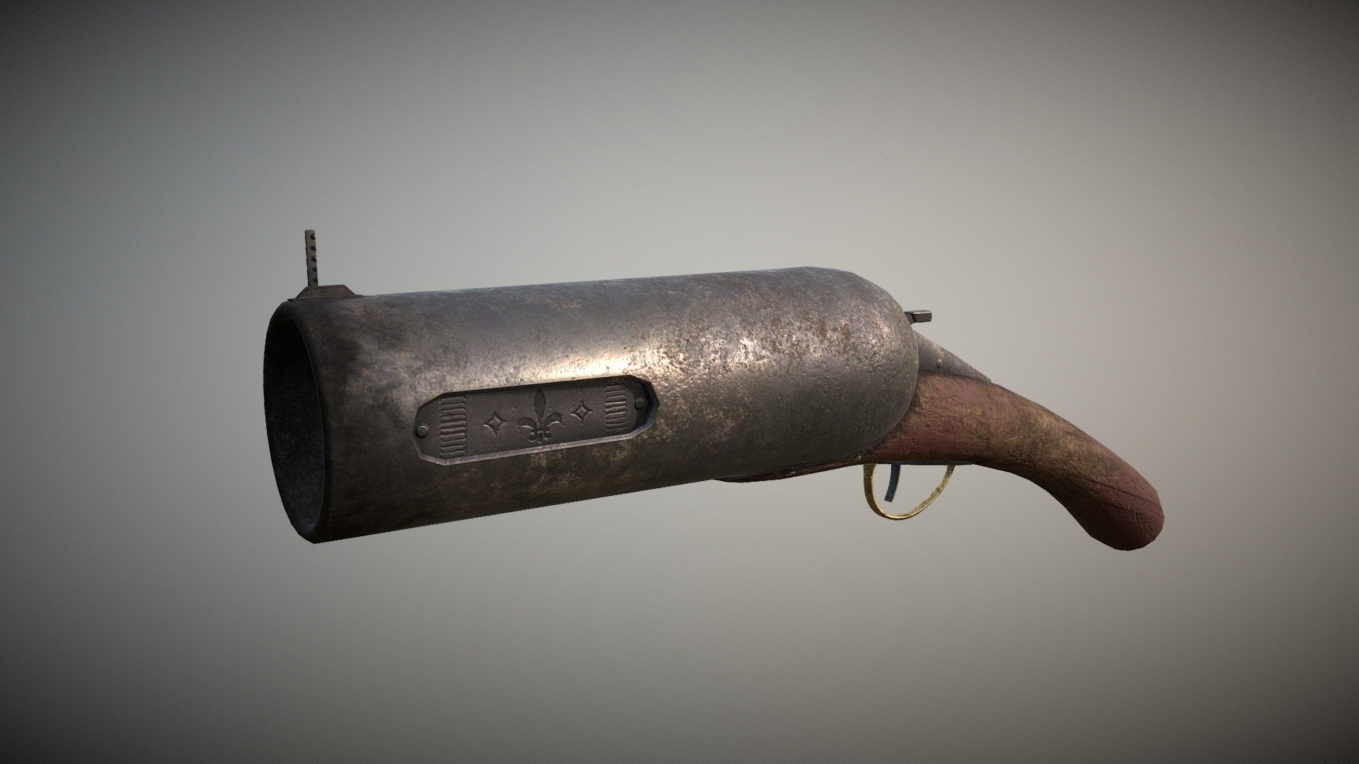 Steampunk Flare Gun