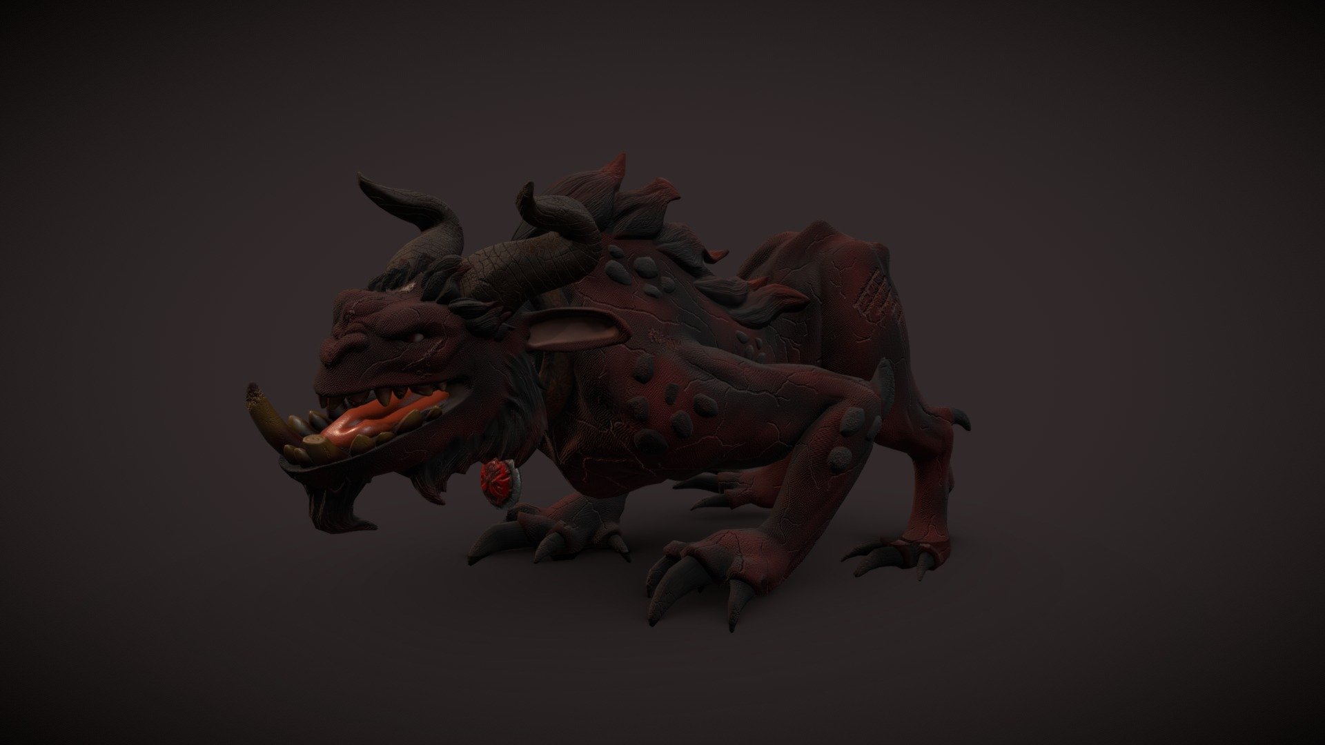 Infernal Creature Hurt - 3D model by Lara Foster (@LaraFoster) [7478687 ...