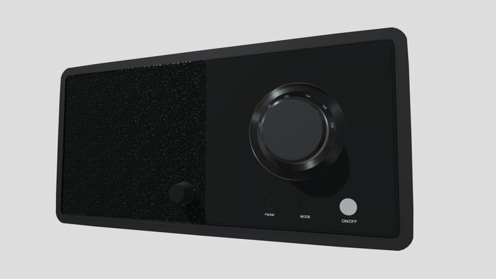 plastic radio no cable – Modèle 3D gratuit STL