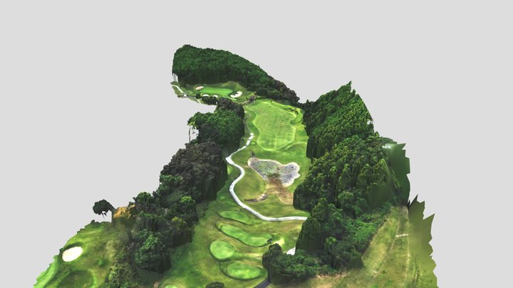 12番ホール(軽量) 3D Model
