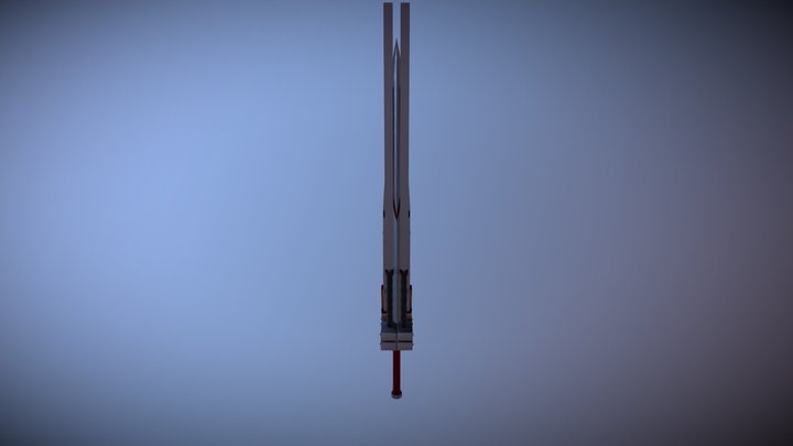 Fusion Sword 3D Model