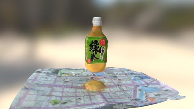 Tea Bottle Firefox150623 3D Model