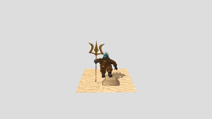 Scuba-Fish 3D Model