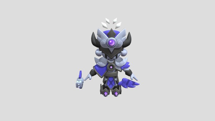 Lawrie-brawl-stars-demon-skin-t-pose 3D Model