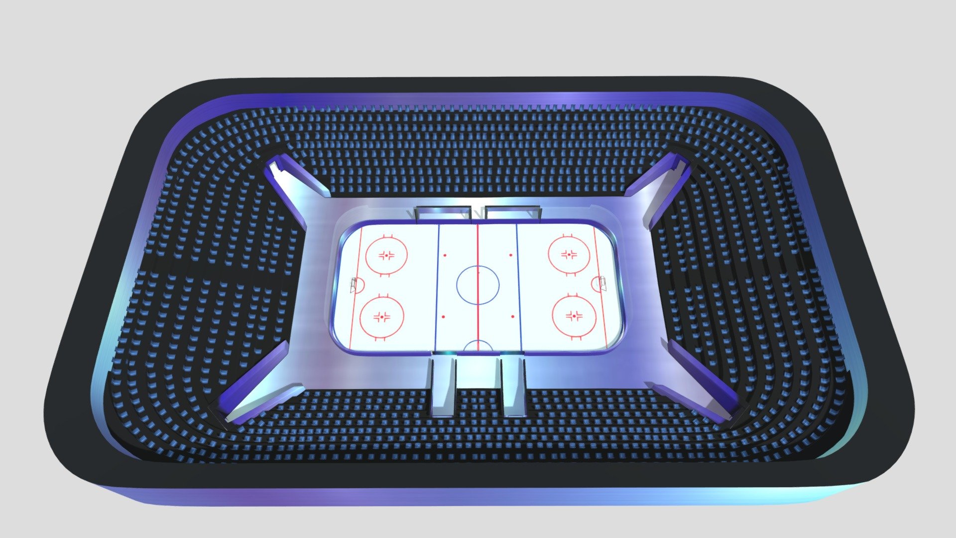 Ice Hockey Stadium Download Free 3D model by gogiart (agt14032013