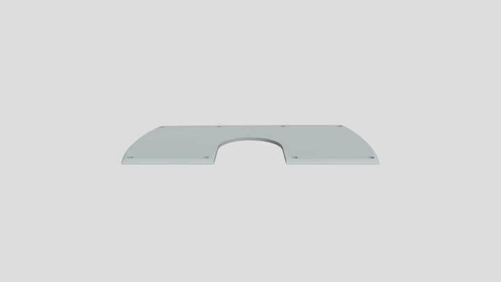 Nissan Car Front Customized Guard 3D Model