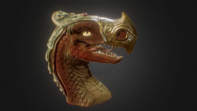 DragonArmor_LF 3D Model