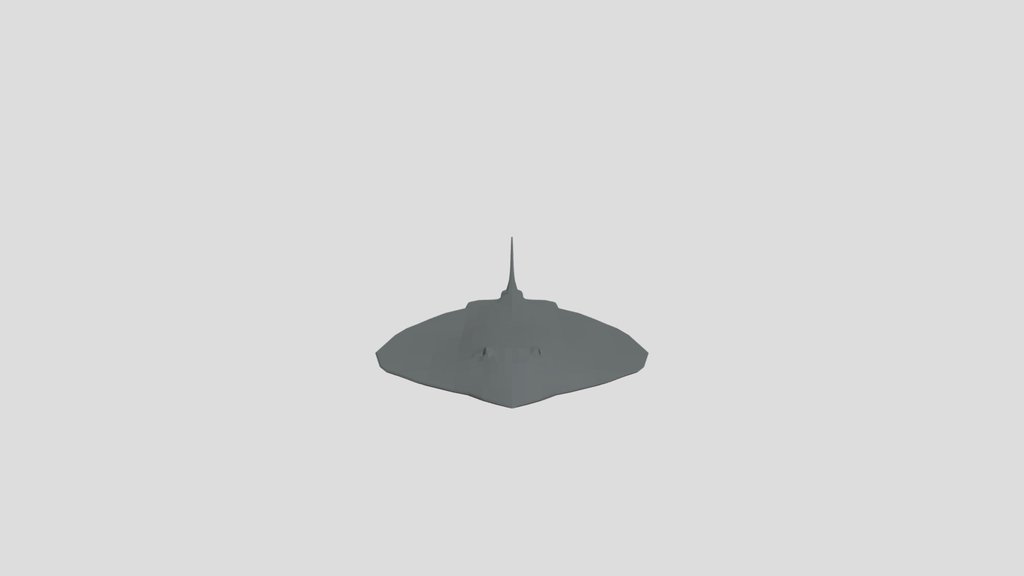 Low Poly Stingray