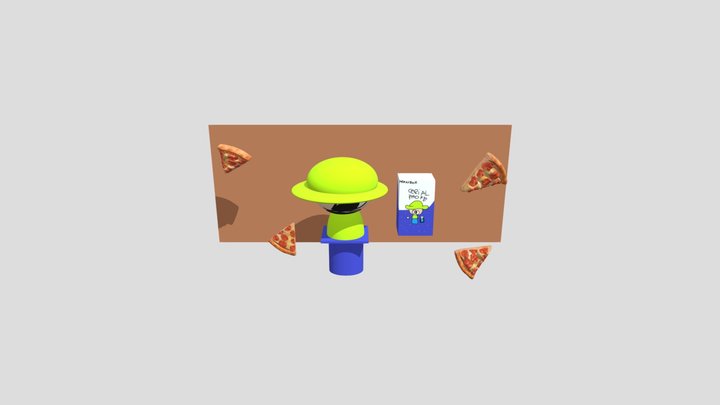 Bandu Fnf En 3d 3D Model