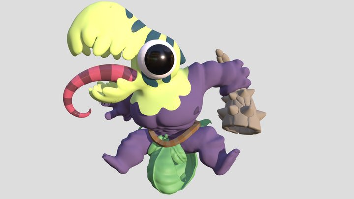 Caver Nicholas III 3D Model