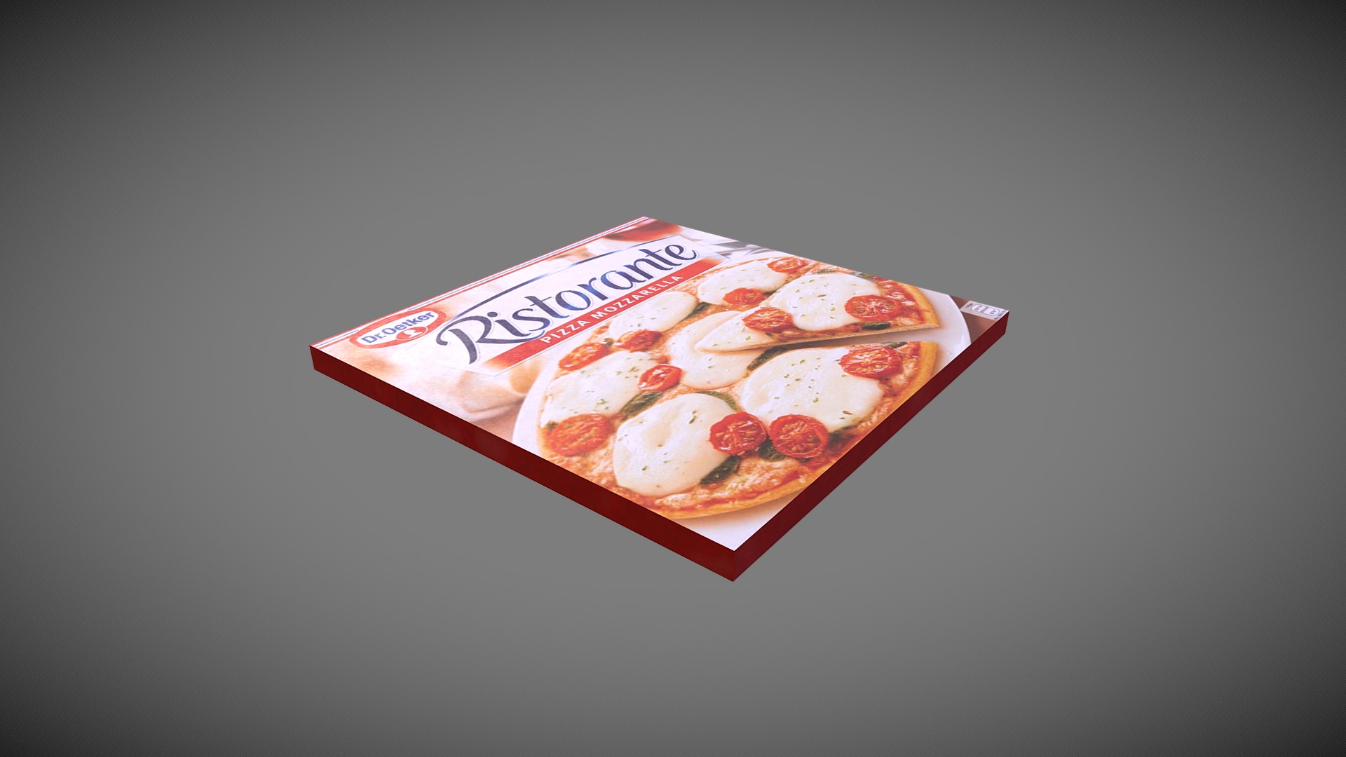 3D model Pizza 2 - This is a 3D model of the Pizza 2. The 3D model is about calendar.