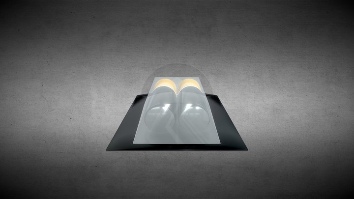 2x Battteryes AA Package 3D Model