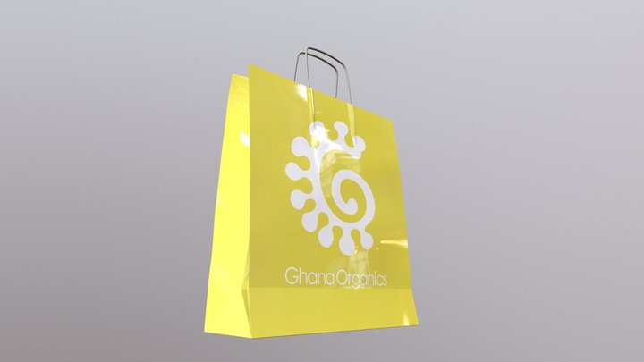 Bag Ghana Organics 3D Model