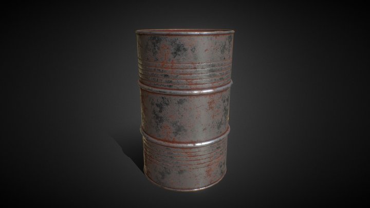 Barrel 3D Model