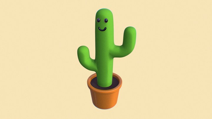 Cute cactus – Modelo 3D gratuito STL