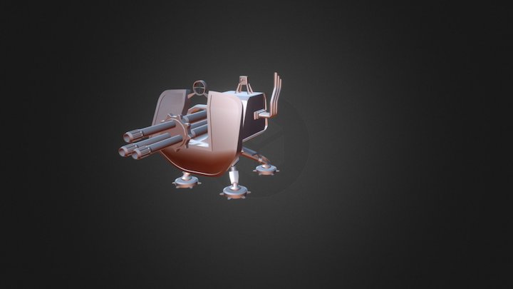 Turret (WIP) 3D Model