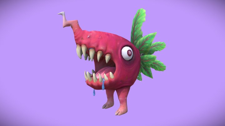 Moleradish 3D Model