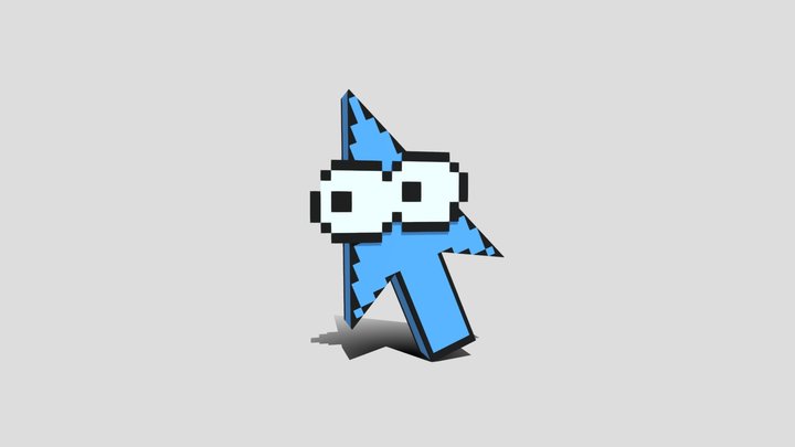 Cursor Carlos 3D Model