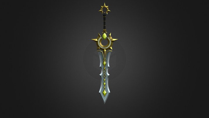 Sword of the Sun 3D Model