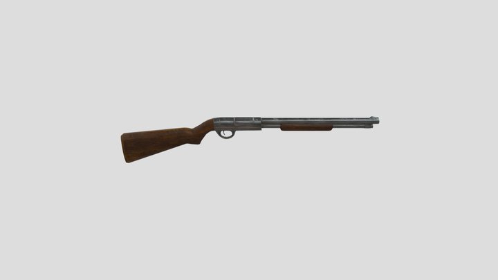 Shotgun 3D Model