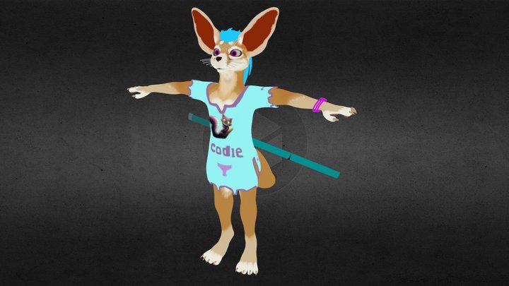 Codie the snow ghost 3D Model