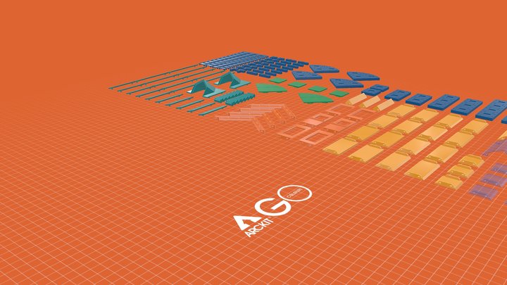 ARCKIT GO COLOURS Digital Instructions 3D Model