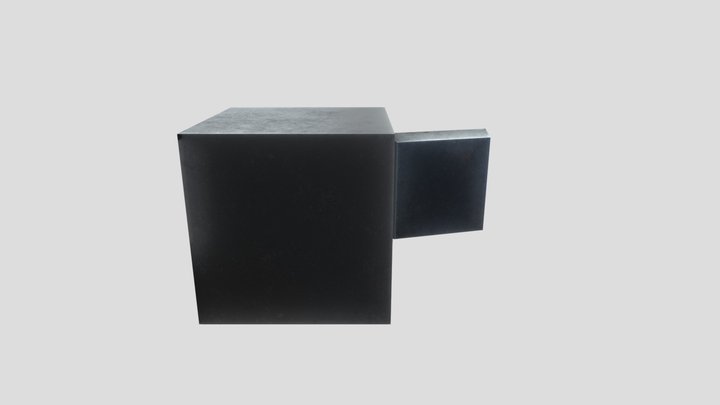diamond and coins in safe 3D Model