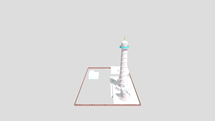 Dharahara 3D Model