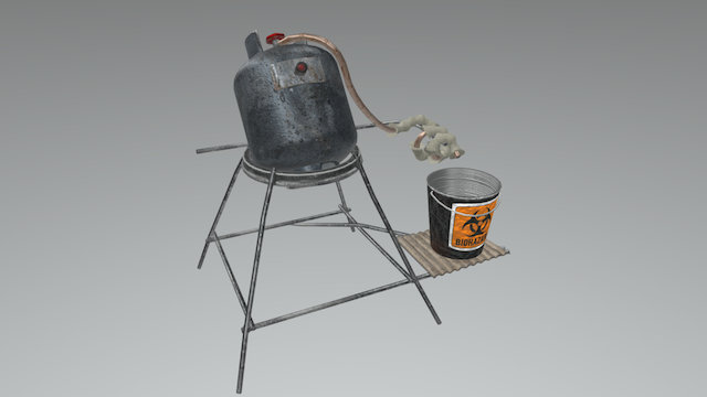 Water Purifed 3D Model