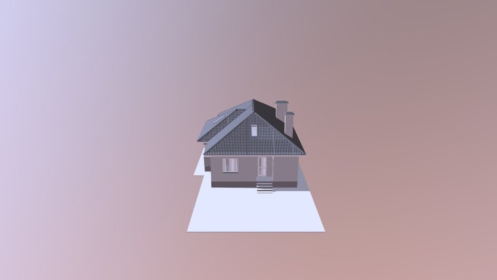 дом модель от ильдара 3D Model