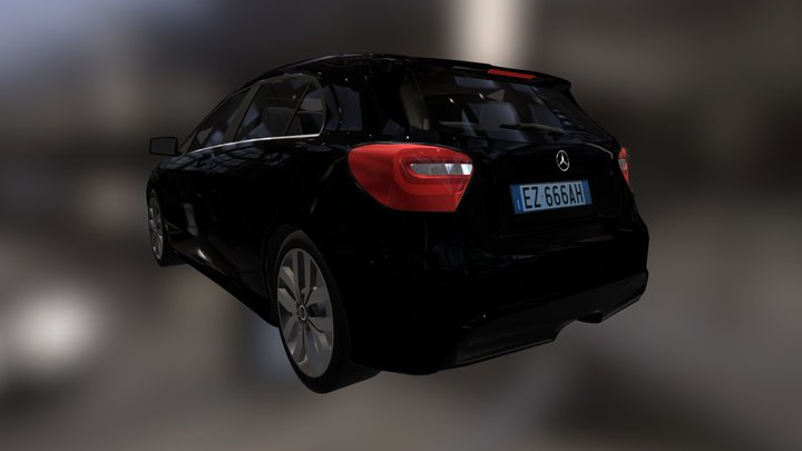 Mercedes Benz A Class W176 3D Model