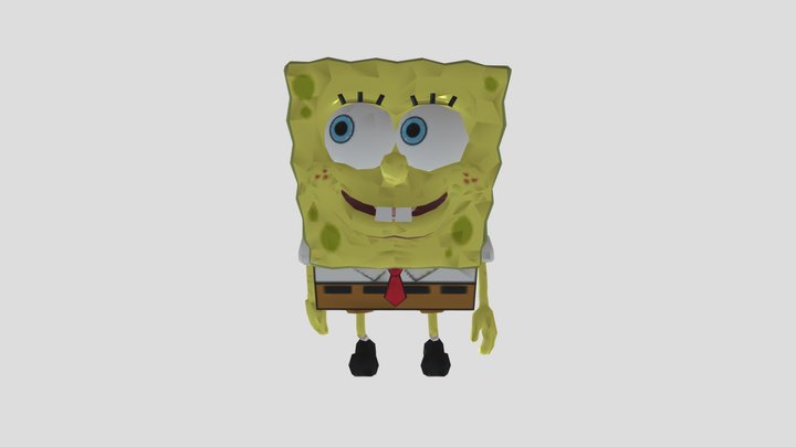 Sponge Bob 3D Model