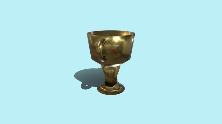 Gold trophy