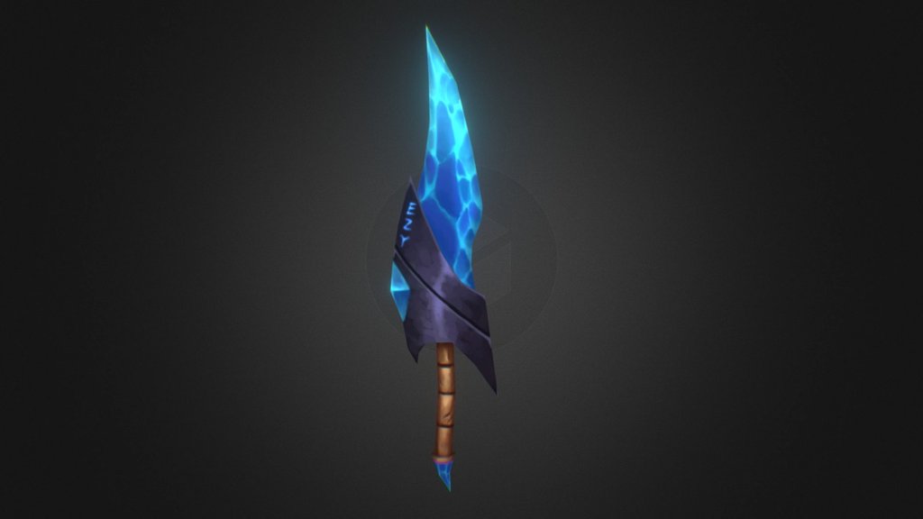 hand painted dagger weapon - 3D model by lucak [748de1f] - Sketchfab