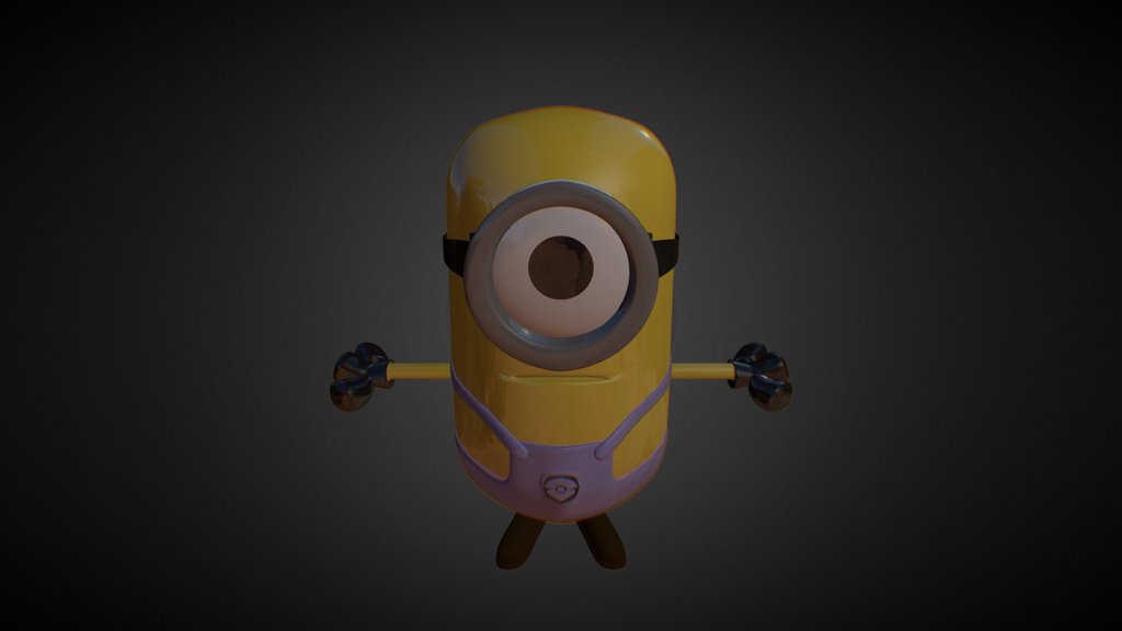 minion models both detailed and simple - A 3D model collection by ...