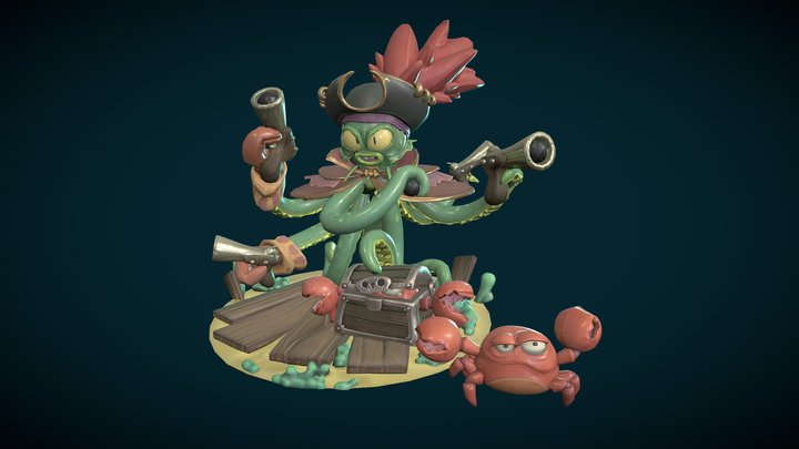Stylized Creation Character - Aniela Maciejek 3D Model