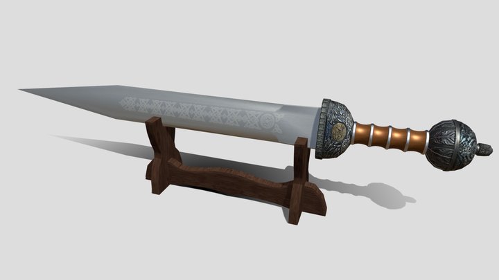 Espada Gladius 3D Model