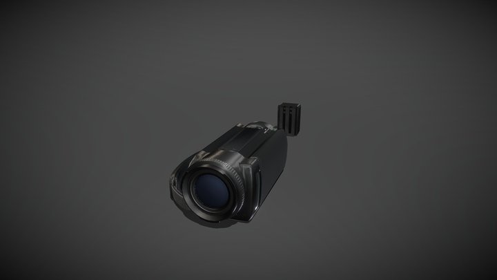 Rich High Quality Camcorder 3D Model